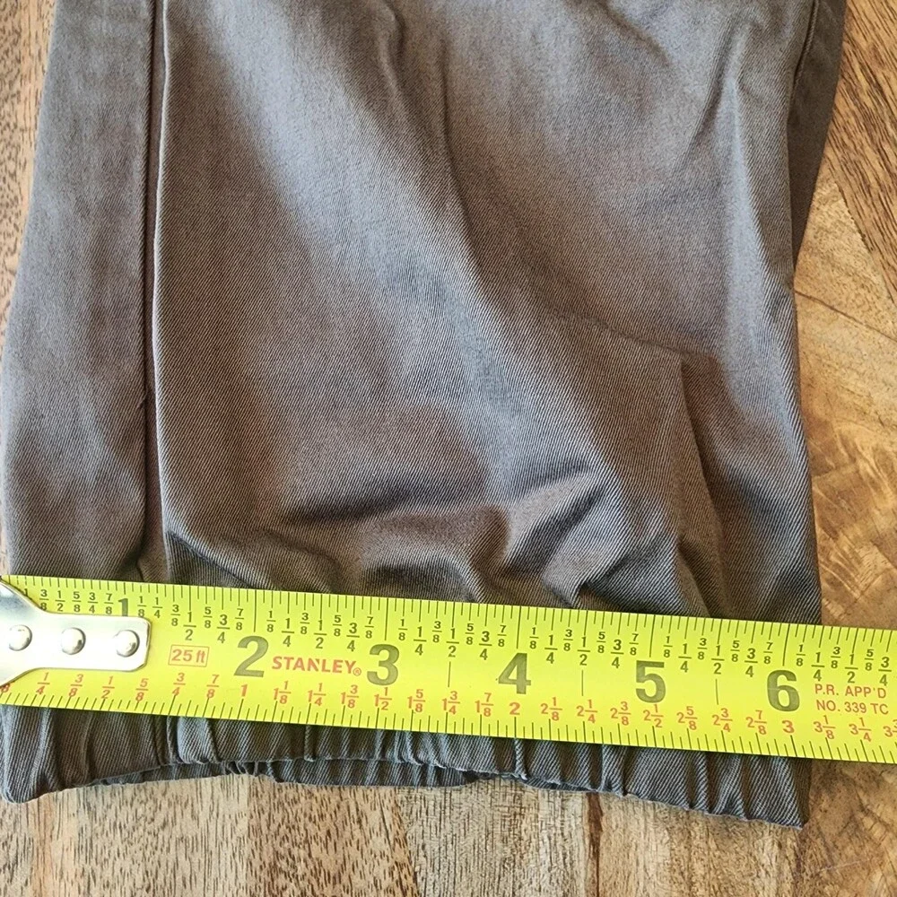 Psycho Bunny Pants Mens XL Green Jogger Elastic Waist Logo Skull Stretch Casual